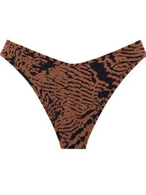 Montce Tigre Scrunch Lulu Bikini Bottom Medium